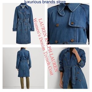 LAUREN RALPH LAUREN
Women's Denim Trench Coat